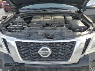 2020 Nissan Armada SL with VIN JN8AY2NC3L9621331, listed as a Copart auction lot 43926685 with 116,566 mi miles and Salvage Title. Bid and sale history available at carsss.com. Image 12.