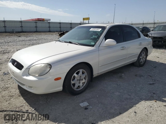 2001 Hyundai Sonata GLS with VIN KMHWF35V91A466774, listed as a Copart auction lot 48985565 with 98,648 mi miles and Clean Title. Bid and sale history available at carsss.com. Image 1.