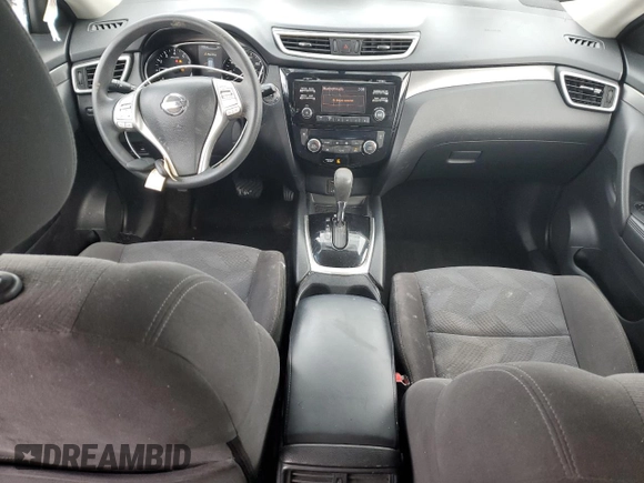 2016 Nissan Rogue SV with VIN KNMAT2MV3GP736395, listed as a Copart auction lot 87594365 with 119,101 mi miles and Clean Title. Bid and sale history available at carsss.com. Image 8.