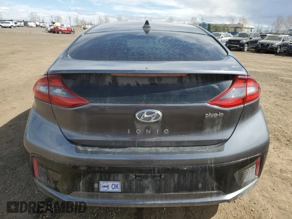 2018 Hyundai Ioniq Limited z VIN KMHC75LD8JU060649, wystawiony jako Copart lot #55171935 z przebiegiem 141 944 mil mil oraz Szkoda całkowita • Salvage title. Historia ofert i sprzedaży dostępna na DreamBid. Obrazek 6.