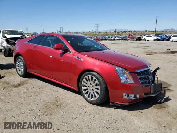 2011 Cadillac CTS Premium with VIN 1G6DS1ED0B0146787, listed as a Copart auction lot 55030995 with 50,907 mi miles and Salvage Title. Bid and sale history available at DreamBid. Image 4.