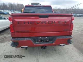 2024 Chevrolet Silverado 1500 RST with VIN 1GCUDEE82RZ258398, listed as a Copart auction lot 52103005 with 12,953 mi miles and Salvage Title. Bid and sale history available at carsss.com. Image 6.