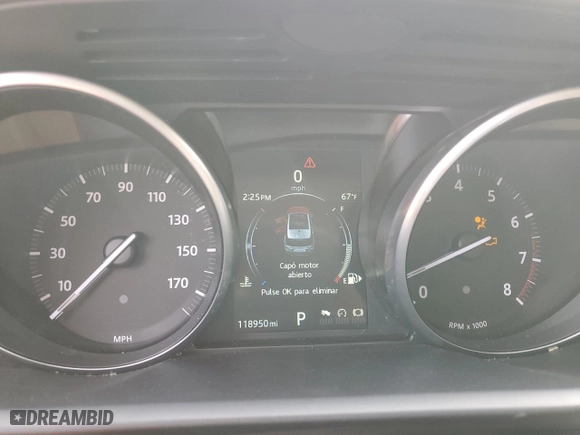 2016 Land Rover Range Rover Sport V6 HSE with VIN SALWR2PFXGA593787, listed as a Copart auction lot 42526295 with NaN miles and Salvage Title. Bid and sale history available at carsss.com. Image 9.