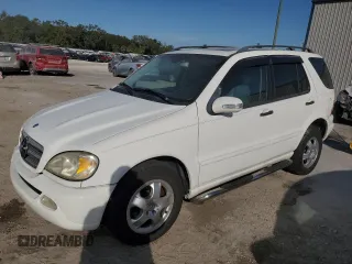 2005 Mercedes-Benz M-Class 3.7L with VIN 4JGAB57E55A559036, listed as a Copart auction lot 83024234 with 164,454 mi miles and Salvage Title. Bid and sale history available at carsss.com. Image 1.