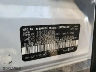 2022 Mitsubishi Outlander ES with VIN JA4J3TA87NZ045712, listed as a Copart auction lot 43951795 with 71,946 mi miles and Salvage Title. Bid and sale history available at carsss.com. Image 13.