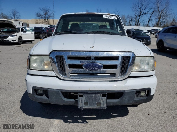2007 Ford Ranger XL with VIN 1FTYR10DX7PA45417, listed as a Copart auction lot 49907975 with 233,033 mi miles and Salvage Title. Bid and sale history available at carsss.com. Image 5.