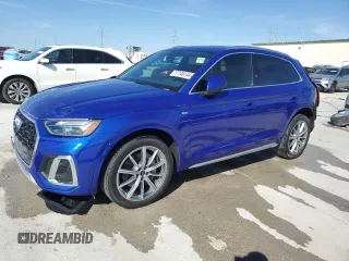 2021 Audi Q5 Premium Plus with VIN WA1E2AFY8M2029978, listed as a Copart auction lot 77748144 with 0 mi miles and Clean Title. Bid and sale history available at carsss.com. Image 1.