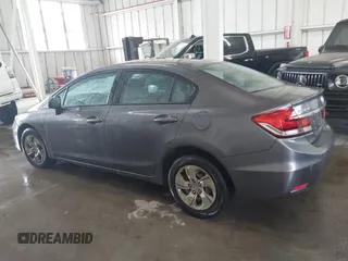 2014 Honda Civic Sedan LX with VIN 19XFB2F53EE044723, listed as a IAAI auction lot 41727499 with 233,635 mi miles. Bid and sale history available at carsss.com. Image 14.