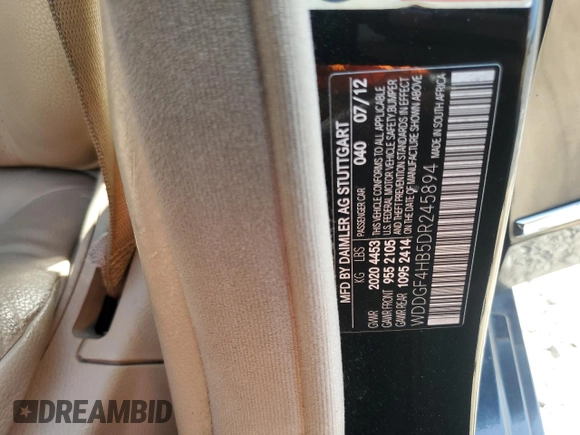 2013 Mercedes-Benz C 250 Sport with VIN WDDGF4HB5DR245894, listed as a Copart auction lot 49035925 with 184,374 mi miles and Salvage Title. Bid and sale history available at DreamBid. Image 15.