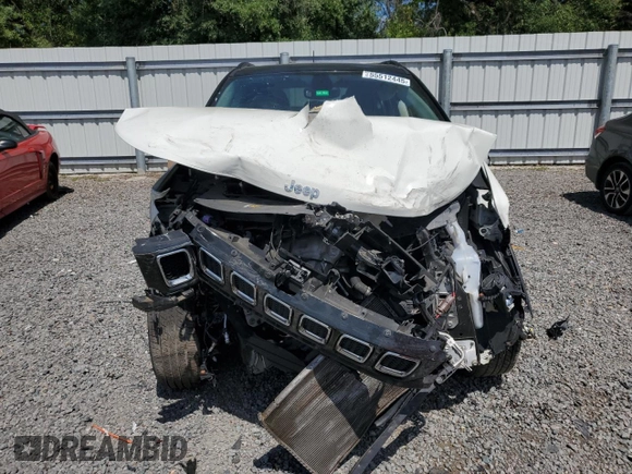 2018 Jeep Compass Limited with VIN 3C4NJDCB3JT402168, listed as a Copart auction lot 55512445 with 49,832 mi miles and Salvage Title. Bid and sale history available at DreamBid. Image 5.