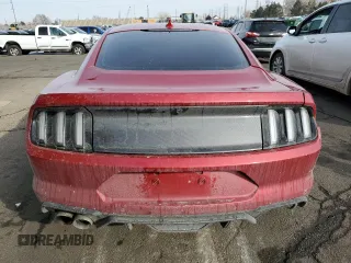 2021 Ford Mustang GT with VIN 1FA6P8CF0M5151679, listed as a Copart auction lot 46158895 with 26,253 mi miles and Salvage Title. Bid and sale history available at carsss.com. Image 6.