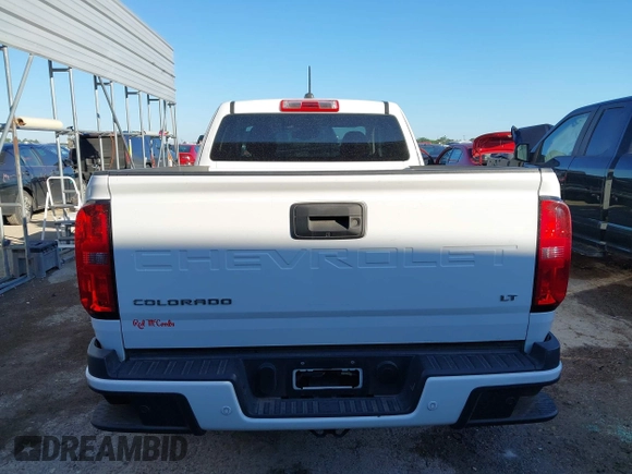 2021 Chevrolet Colorado 2WD LT with VIN 1GCHSCEA3M1241700, listed as a IAAI auction lot 42228085 with 41,744 mi miles and . Bid and sale history available at DreamBid. Image 17.
