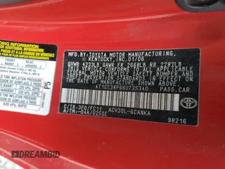 2006 Toyota Solara SE with VIN 4T1CE38P66U735340, listed as a Copart auction lot 73883544 with 278,441 mi miles and Salvage Title. Bid and sale history available at DreamBid. Image 12.