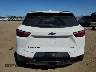 2019 Chevrolet Blazer RS z VIN 3GNKBJRS4KS566498, wystawiony jako Copart lot #55975745 z przebiegiem 62 290 mil mil oraz Szkoda całkowita • Salvage title. Historia ofert i sprzedaży dostępna na DreamBid. Obrazek 6.