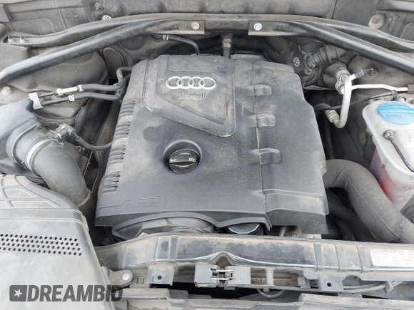 2014 Audi Q5 Premium Plus with VIN WA1LFAFP0EA041939, listed as a IAAI auction lot 41573437 with 160,307 mi miles. Bid and sale history available at carsss.com. Image 10.