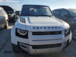 2021 Land Rover Defender with VIN SALEKERX3M2038595, listed as a Copart auction lot 75156244 with 42,974 mi miles and Salvage title. Bid and sale history available at DreamBid. Image 5.