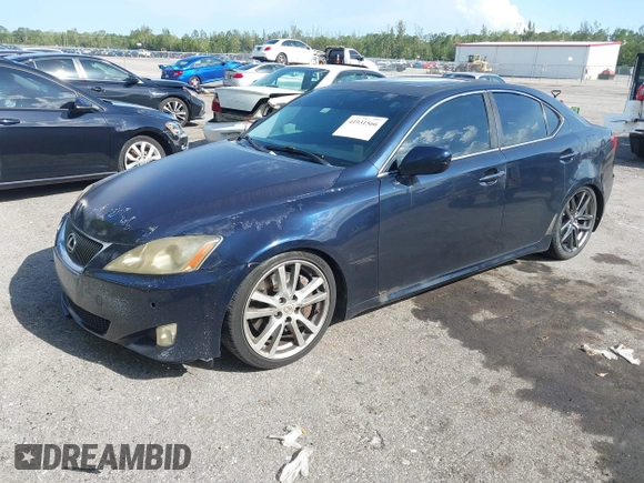 2006 Lexus IS 350 with VIN JTHBE262862001892, listed as a IAAI auction lot 41931566 with 243,306 mi miles and . Bid and sale history available at DreamBid. Image 17.