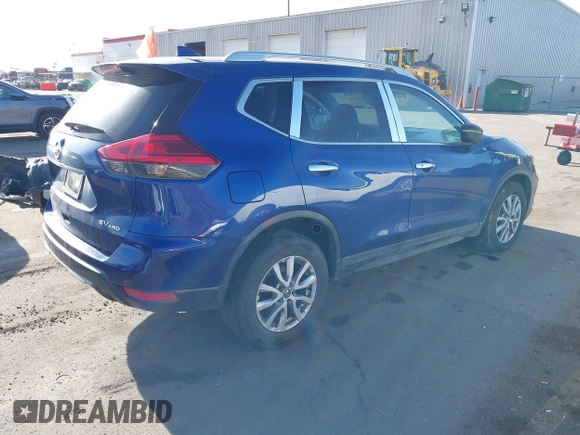 2017 Nissan Rogue SV with VIN KNMAT2MV6HP534295, listed as a IAAI auction lot 41150780 with 131,709 mi miles and . Bid and sale history available at carsss.com. Image 4.