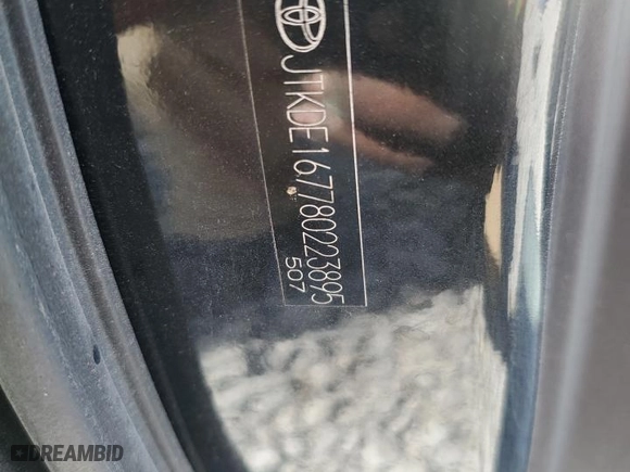 2008 Scion tC Spec with VIN JTKDE167780223895, listed as a Copart auction lot 49978865 with 302,981 mi miles and Salvage Title. Bid and sale history available at carsss.com. Image 12.