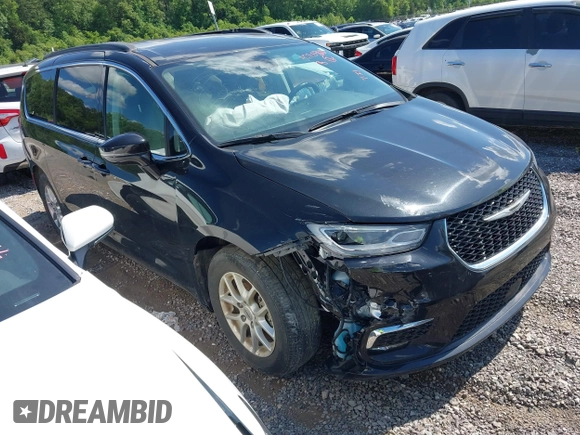 2022 Chrysler Pacifica Touring L with VIN 2C4RC1BG3NR106311, listed as a IAAI auction lot 42158651 with 68,473 mi miles and . Bid and sale history available at DreamBid. Image 1.