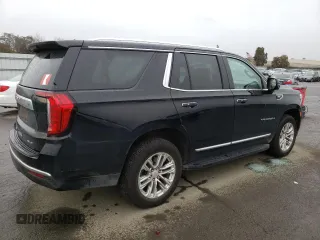2022 GMC Yukon SLT with VIN 1GKS2BKD3NR110644, listed as a Copart auction lot 42270693 with 23,217 mi miles. Bid and sale history available at carsss.com. Image 3.