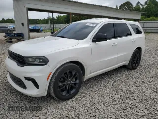 2021 Dodge Durango GT with VIN 1C4RDHDG0MC740413, listed as a Copart auction lot 61187195 with 123,908 mi miles and Salvage title. Bid and sale history available at DreamBid. Image 1.