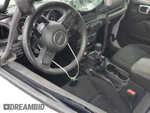 2022 Jeep Wrangler Sport S with VIN 1C4GJXAG3NW151208, listed as a Copart auction lot 51785434 with Not provided miles and Non repairable. Bid and sale history available at DreamBid. Image 7.