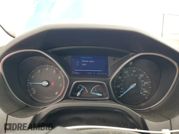 2013 Ford Focus SE with VIN 1FADP3F24DL264694, listed as a Copart auction lot 54161495 with 158,732 mi miles and Salvage Title. Bid and sale history available at carsss.com. Image 9.