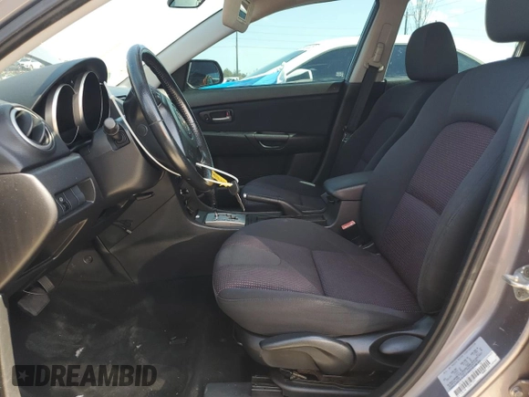2005 Mazda 3 s with VIN JM1BK343051338251, listed as a Copart auction lot 54321465 with 106,183 mi miles and Salvage Title. Bid and sale history available at DreamBid. Image 7.