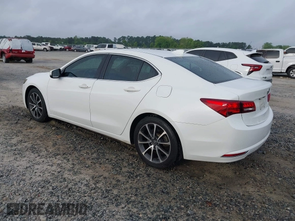 2015 Acura TLX V6 Tech with VIN 19UUB2F57FA015528, listed as a IAAI auction lot 42121824 with 98,917 mi miles. Bid and sale history available at carsss.com. Image 3.