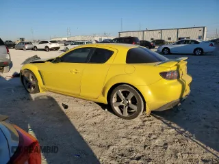 2004 Mazda RX-8 z VIN JM1FE17N640115680, wystawiony jako Copart lot #42156205 z przebiegiem 133 558 mil mil oraz Szkoda całkowita • Salvage title. Historia ofert i sprzedaży dostępna na DreamBid. Obrazek 2.