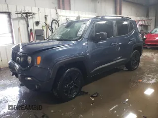 2021 Jeep Renegade Upland Edition with VIN ZACNJDAB5MPM69768, listed as a Copart auction lot 45790565 with 0 mi miles and Salvage Title. Bid and sale history available at carsss.com. Image 1.