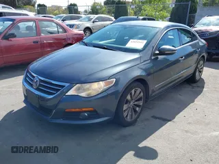 2010 Volkswagen CC Sport with VIN WVWMP7AN3AE546487, listed as a IAAI auction lot 42024944 with 136,278 mi miles. Bid and sale history available at carsss.com. Image 2.