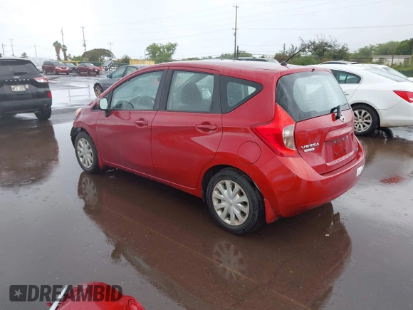 2014 Nissan Note SV with VIN 3N1CE2CP7EL392667, listed as a IAAI auction lot 41814980 with 80,475 mi miles and . Bid and sale history available at DreamBid. Image 3.