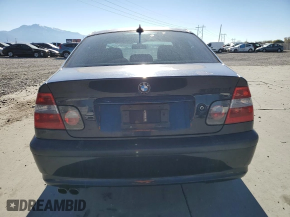 2005 BMW 3 Series 330xi with VIN WBAEW53475PN37055, listed as a Copart auction lot 80079454 with 178,136 mi miles and Salvage Title. Bid and sale history available at DreamBid. Image 6.