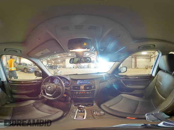 2014 BMW X3 xDrive35i z VIN 5UXWX7C56E0E76543, wystawiony jako Copart lot #56428785 z przebiegiem 126 024 mil mil oraz Czysty tytuł • Clean title. Historia ofert i sprzedaży dostępna na DreamBid. Obrazek 15.