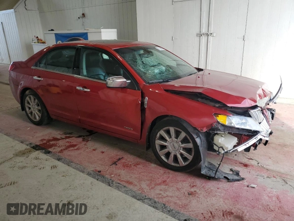 2011 Lincoln MKZ Hybrid with VIN 3LNDL2L35BR775628, listed as a Copart auction lot 61144005 with 180,000 mi miles and Salvage title. Bid and sale history available at DreamBid. Image 4.