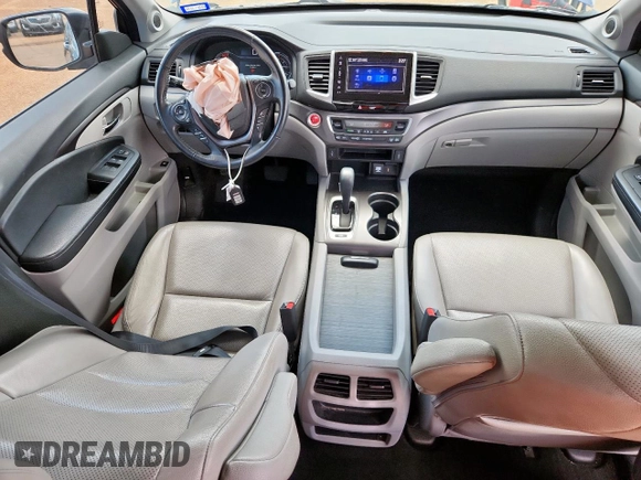 2018 Honda Ridgeline RTL-T with VIN 5FPYK3F6XJB012113, listed as a Copart auction lot 60040285 with 50,956 mi miles and Salvage title. Bid and sale history available at DreamBid. Image 8.