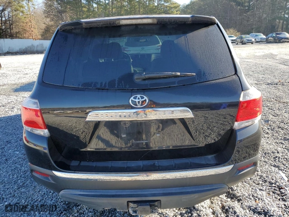 2013 Toyota Highlander with VIN 5TDZA3EH2DS037848, listed as a Copart auction lot 46258095 with 151,116 mi miles and Salvage Title. Bid and sale history available at carsss.com. Image 6.