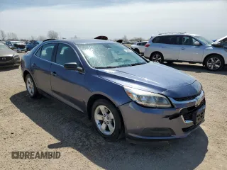 2015 Chevrolet Malibu LS with VIN 1G11B5SLXFF167497, listed as a Copart auction lot 52866155 with 74,968 mi miles and Salvage Title. Bid and sale history available at DreamBid. Image 4.