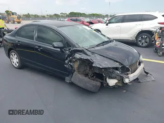 2008 Honda Civic LX with VIN 2HGFA16558H346988, listed as a IAAI auction lot 42193259 with 204,280 mi miles and . Bid and sale history available at DreamBid. Image 1.