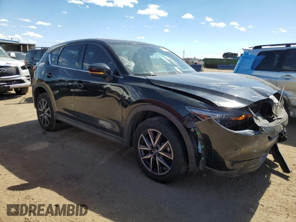 2018 Mazda CX-5 Grand Touring with VIN JM3KFBDMXJ0319026, listed as a Copart auction lot 50721385 with 48,292 mi miles and Salvage Title. Bid and sale history available at DreamBid. Image 4.