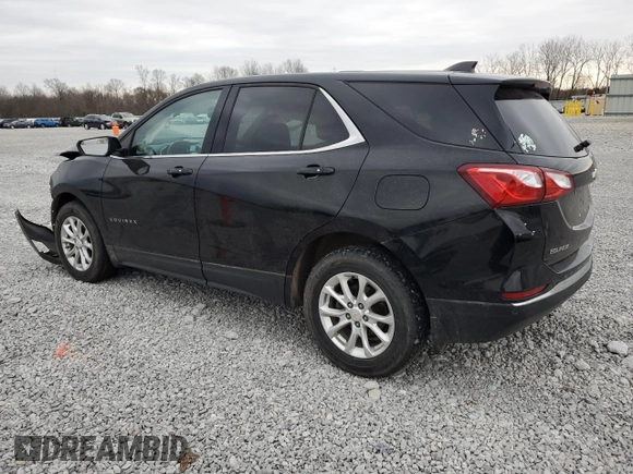 2019 Chevrolet Equinox LT with VIN 2GNAXUEV5K6283928, listed as a Copart auction lot 51648585 with 57,258 mi miles and Salvage Title. Bid and sale history available at carsss.com. Image 2.