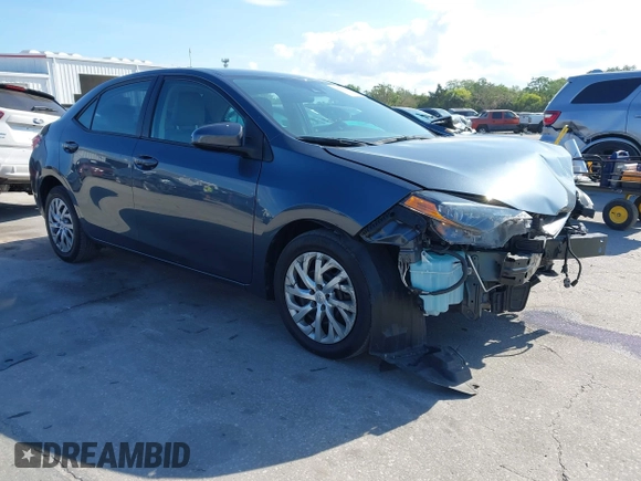 2019 Toyota Corolla L z VIN 2T1BURHE7KC183584, wystawiony jako IAAI lot #41908235 z przebiegiem 110 845 mil mil oraz . Historia ofert i sprzedaży dostępna na DreamBid. Obrazek 1.