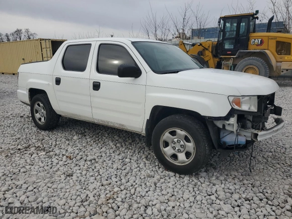 2013 Honda Ridgeline RT with VIN 5FPYK1F23DB010712, listed as a Copart auction lot 44054985 with 98,901 mi miles and Salvage Title. Bid and sale history available at carsss.com. Image 4.