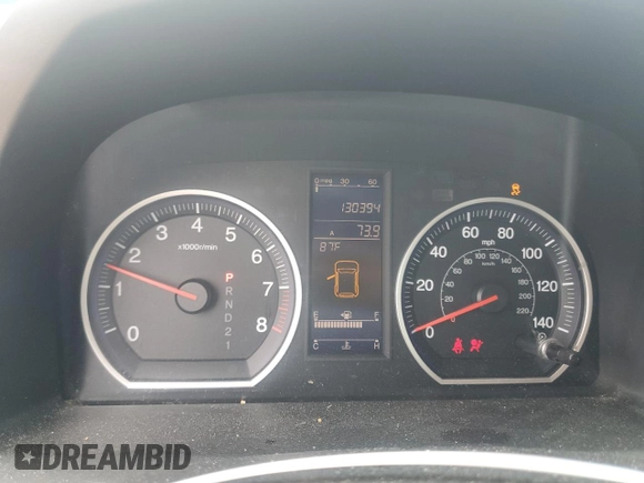 2011 Honda CR-V EX-L with VIN 5J6RE3H7XBL056647, listed as a Copart auction lot 54762925 with 130,394 mi miles and Salvage Title. Bid and sale history available at carsss.com. Image 9.