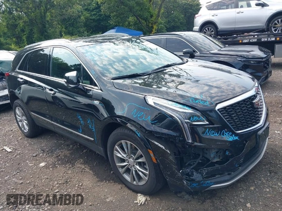 2022 Cadillac XT5 AWD Premium Luxury with VIN 1GYKNDRS9NZ153897, listed as a IAAI auction lot 39837633 with 81,342 mi miles and . Bid and sale history available at DreamBid. Image 1.