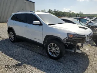 2020 Jeep Cherokee Latitude Plus with VIN 1C4PJMLB5LD602695, listed as a Copart auction lot 56363055 with 139,439 mi miles and Clean Title. Bid and sale history available at DreamBid. Image 4.