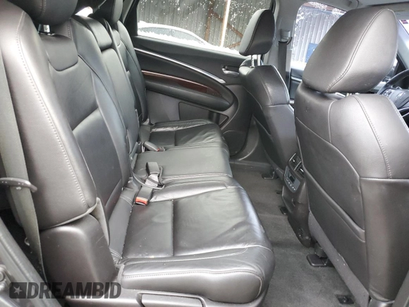 2014 Acura MDX with VIN 5FRYD4H22EB005373, listed as a Copart auction lot 51940055 with 147,019 mi miles and Salvage title. Bid and sale history available at DreamBid. Image 11.