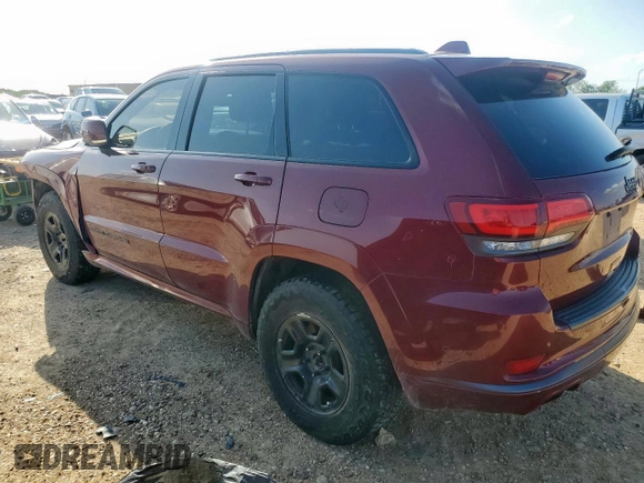 2021 Jeep Grand Cherokee High Altitude with VIN 1C4RJECG5MC658136, listed as a Copart auction lot 61076945 with Not provided miles and Salvage title. Bid and sale history available at DreamBid. Image 2.